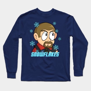 MDF Freeze Emoji "Snowflakes" Long Sleeve T-Shirt